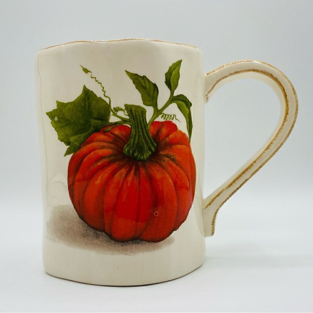 Magenta Pumpkin Ceramic Mug